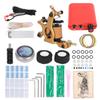 Complete Tattoo Kit Tattoo Power Supply 10 Wrap Liner Coil Tattoo Machine for Beginners 90‑265VUS