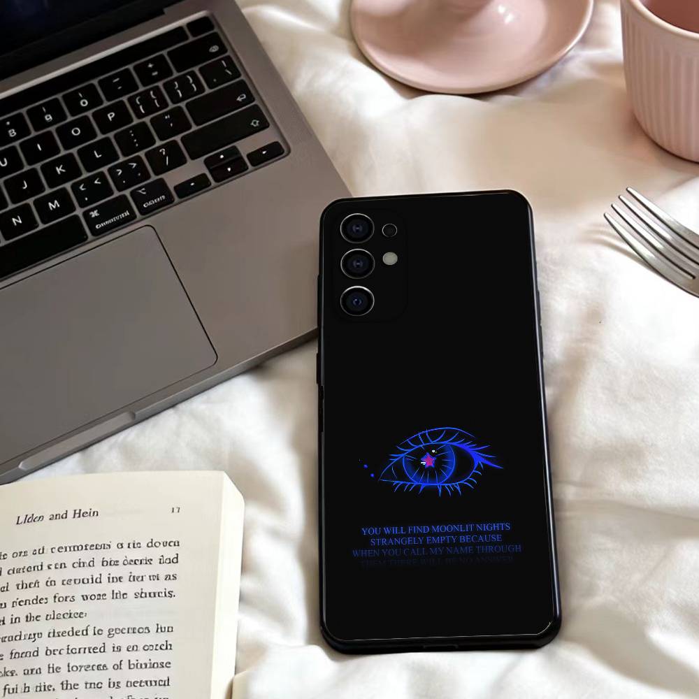 Fluorescent iridescent couple patterns Phone Case For Samsung S25,24,23,22,30,21,10,9,Ultra,Plus,Lite,FE,4,5 G Soft Black Case