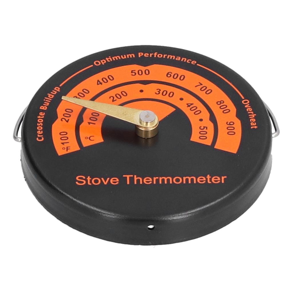 Herdthermometer Magnetisch Holzofen Oberseite Ofentemperaturmesser Kaminzubehör