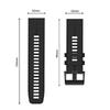 20/22/26mm Quick Fit Band for Garmin Fenix 5/Fenix 8 Pro 47/51MM Light Silicone Sports Watch Strap for 20/22/26mm Quick Fit