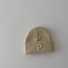 Baby Knit Letter Beanie Hat Autumn Winter Warm Soft Toddler Kids Simple Pullover Cap for Boys Girls Newborn Accessories