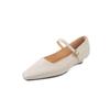 Neue retro vielseitige Leder-Damen-Schuhe mit Mary Jane Schuhen 2025 Frühling neue dünne kleine niedrig-absatzige Einzel-Schuhe