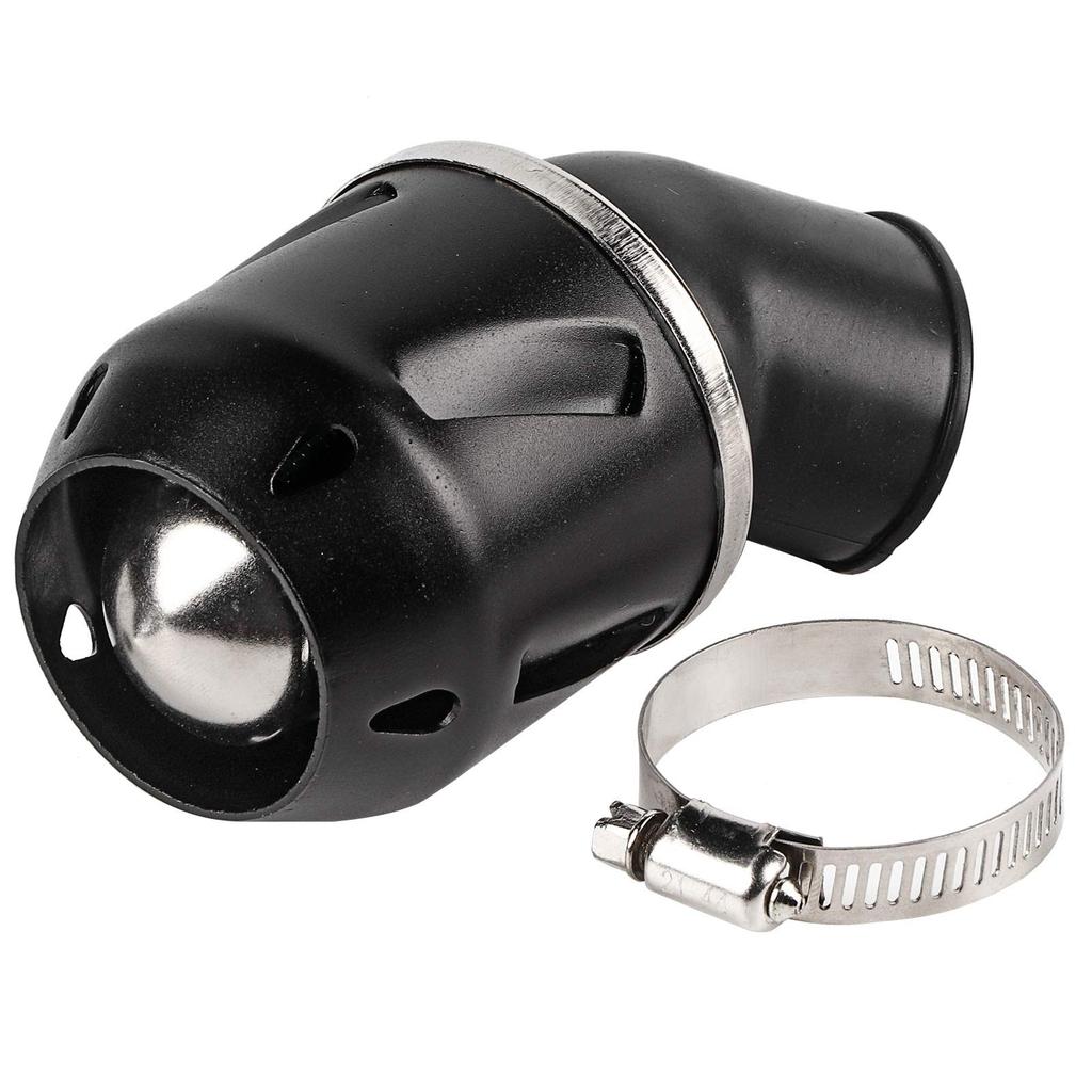 Motorcycle Air Intake Filter Power Filter Air Cold Air Filter 35mm Diameter 45°