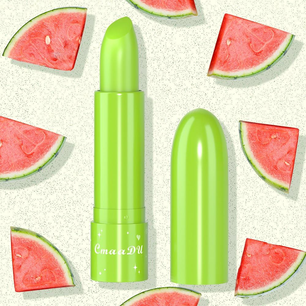 CmaaDu 6 חבילות של שפתון מחליף צבע בטעם פירות, שלא נמרח או דוהה בקלות