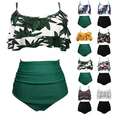 Plus Size kostiumy kąpielowe 2x seksowne stroje kąpielowe poliester do ubierania na zewnątrz Lady damskie dół od bikini klub plażowy Party Bikini Mujer
