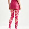 Gothic Hosiery for Women Cutout Pantyhose One Size Footed Legwear for Photoshoots Parties and Daily Layered Looks