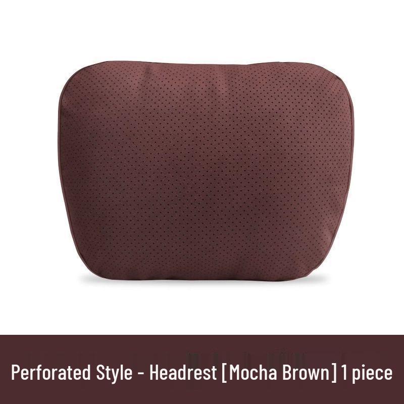 Tesla Car Headrest and Neck Support Pillow for Model 3/Y/S/X - Lumbar Support Cushion for Car Seats