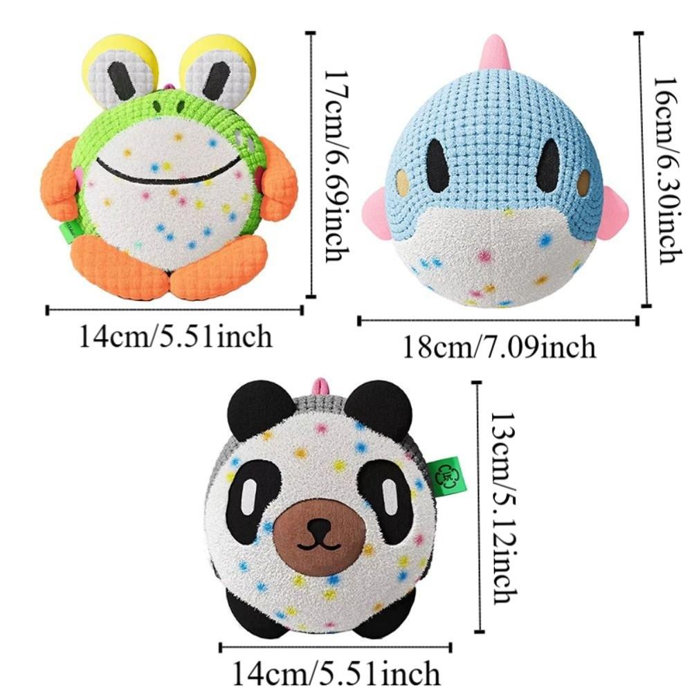 Animal Shaped Moving Dog Ball Sound Ball Automatic Moving Electric Rolling Toy Washable Durable Chew Dog Chew Teether