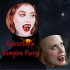 3 Pairs Retractable Realistic Vampire Zombie Fangs for Carnival Cosplay Props