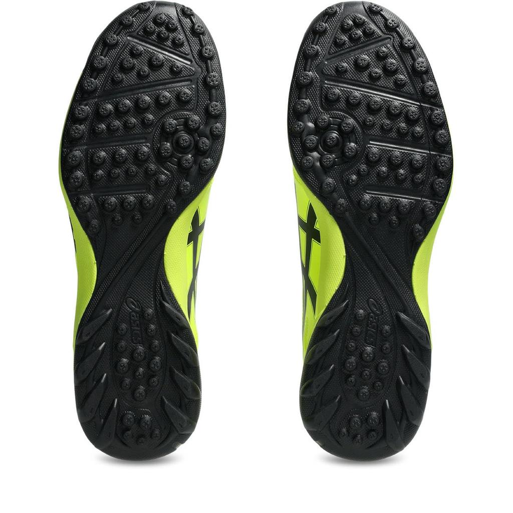 ASICS DS LIGHT CLUB TF 1103A112 Soccer Unisex Size 750 Size 3E Shoes, Adult, (Safety Yellow/Black), 27.0 cm,