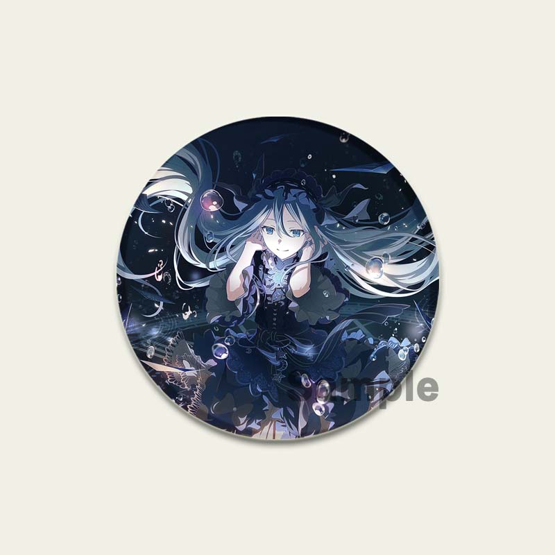 

32/44/58MM Project SEKAI Аниме-булавки Милый мультяшный значок Ручной работы из жести Броши Нагрудник для рюкзака Одежда Подарочный аксессуар 32mm