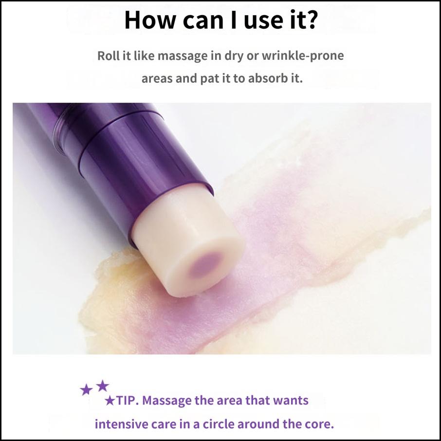 MISSHA Time Revolution Night Repair Ampoule Balm Stick 10g Probiotic Glow-On Treatment for Eyes & Wrinkles