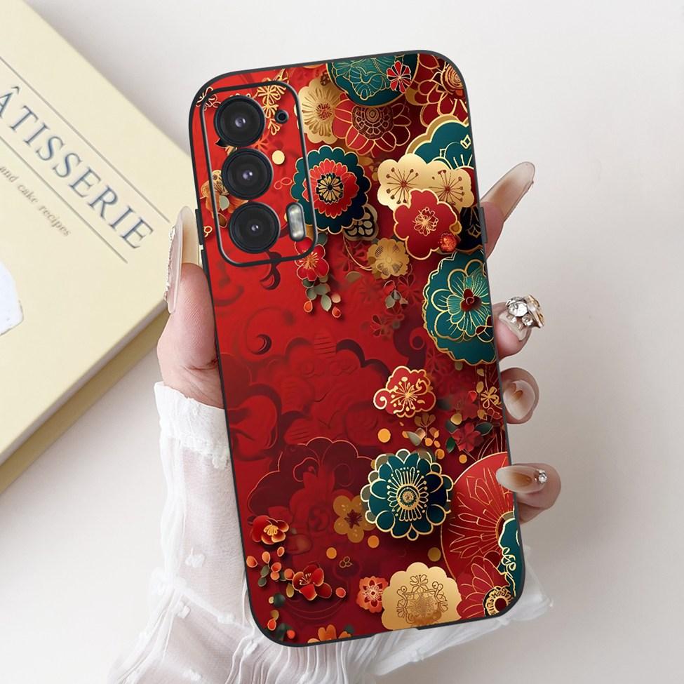 For Edge 20 20Pro 20Lite Phone Cover For Motorola Edge 20 Pro Case Silicone Luxury Fashion Love Cute Cat Girl Funny Cool Painted
