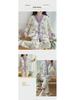 Damen Cartoon Baumwollpyjama Set - Warm und stilvoll für Herbst/Winter