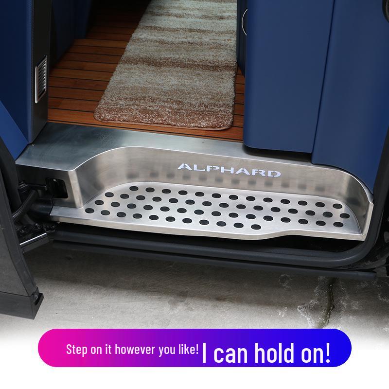 LED Sill Strips and Welcome Pedals Kit for Alphard Modification