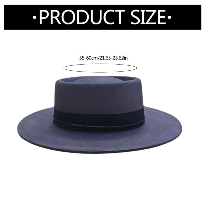 Rollable Border Hat Outdoor Activity Hat Travel Wool Hat Shopping Stylish Hat for Youth Fashioning