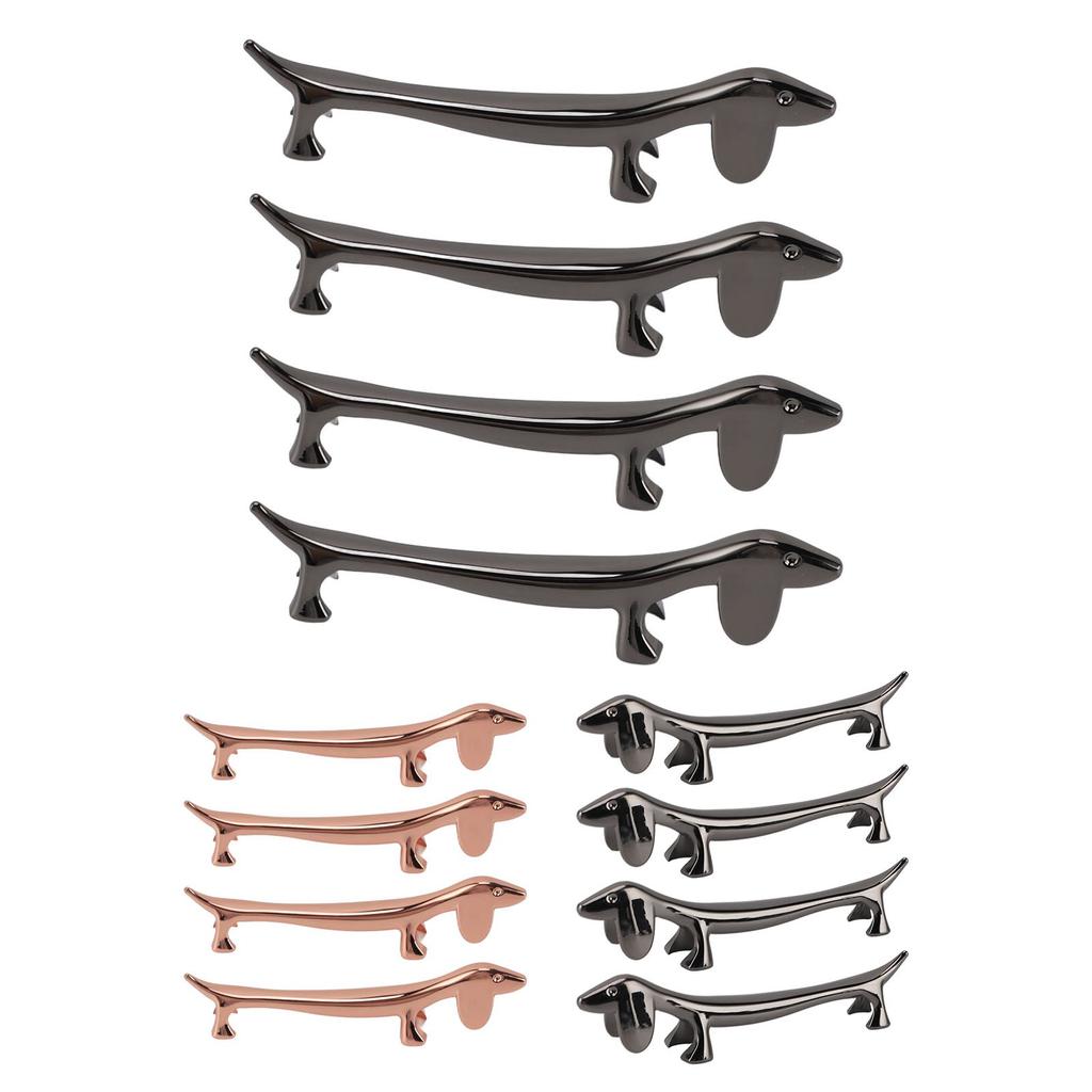 4 KS Podložka pod hůlky Zinková slitina Pokovování Opakovaně použitelná Stojan na večeřovou lžíci pro držení lžíce vidličky