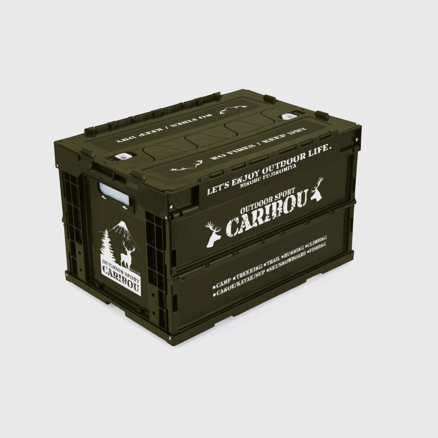 

Groove Garage Yuru Outdoor Shop Caribou Складной контейнерный лагерь