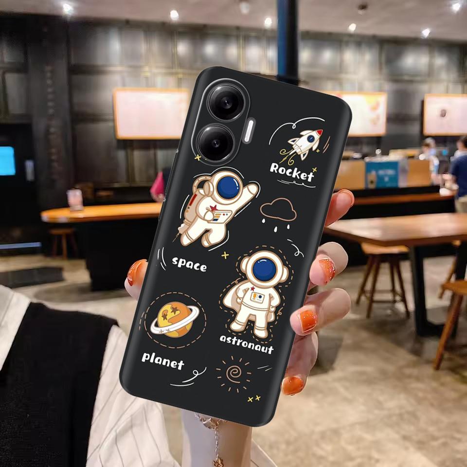 For Redmi Turbo 4 4 Pro Cute Cartoon Painted Soft Shockproof Shell Phone Case for Redmi Turbo4 Turbo 4 Pro 5G Cover Bumper Funda