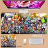 Man Cool Mouse Pad Convenience Dragon Ball Animation Son Goku Leather Mouse Pad Cartoon Vegeta Bulma Broly Large Keyboard Pad Student Desk Pad