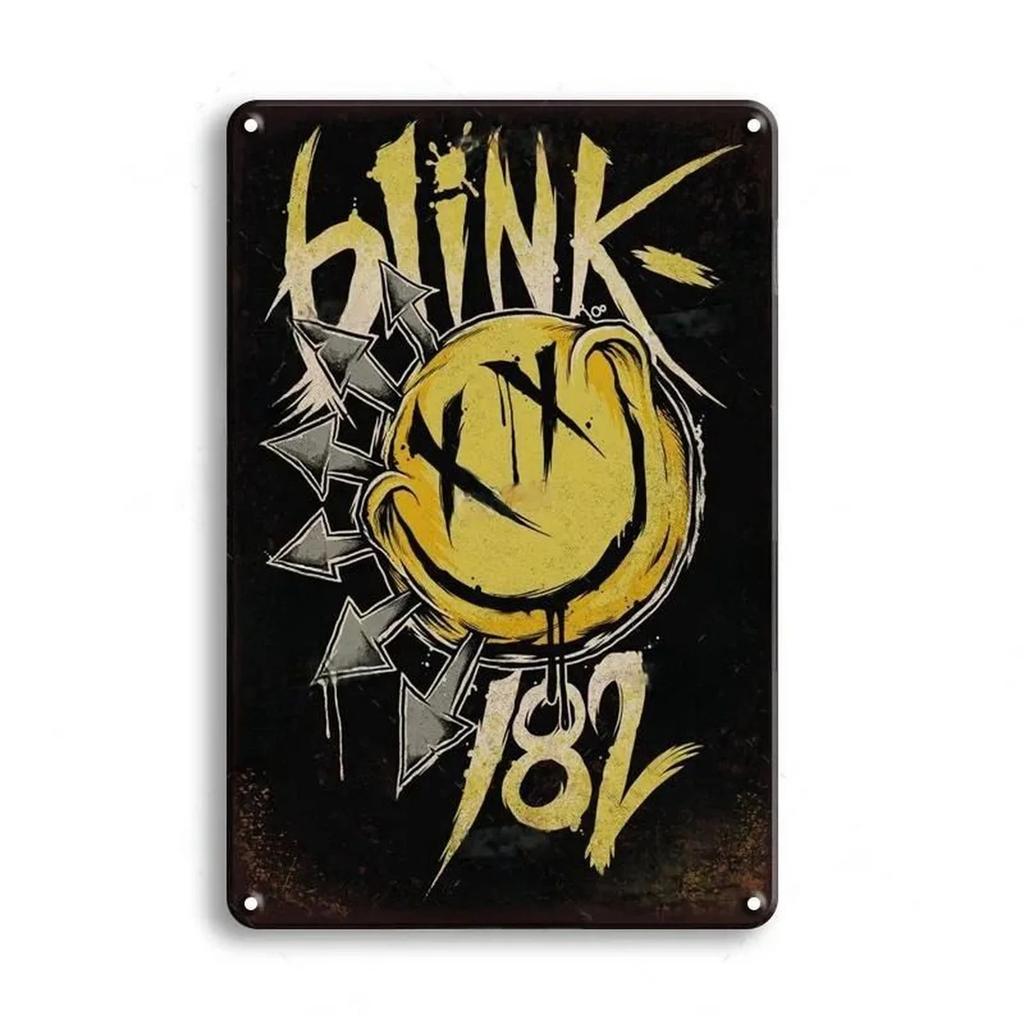 Music Bands Play Metal Tin Signs Plaque Wall Decoration Vintage Art Posters Iron Painting for Man Cave Home Cafe Garden Club Bar