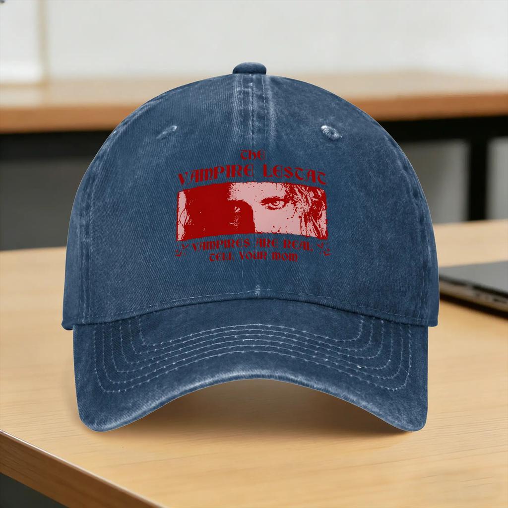 The Vampire Lestat Casual Baseball Cap Running Hippie Trucker Hat Summer Adjustable Unisex Unisex Design Snapback Cap