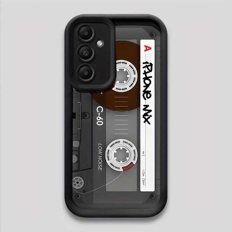 Custodia per telefono stampata con musicassetta adatta per Samsung per galaxy S26 S25 S24 S23 S22 S20 FE Ultra Plus 5G cover posteriore antiurto
