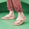 2025 Summer New Sandals For Women Light Sports Style Comfortable Rubber Large-Sized Thick-Soled Slippers Breathable Slope Heel