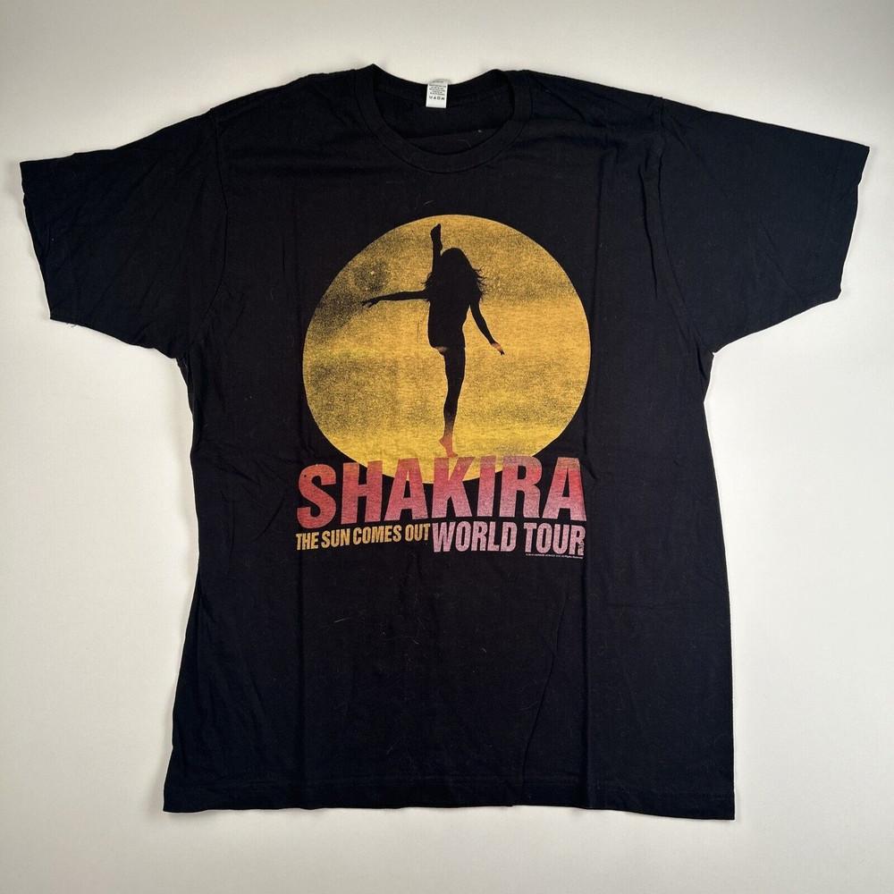 2019 Shakira Tour Shirt Unisex S-234Xl New Shirt Gift Fans E1169 Unisex T-Shirt S
