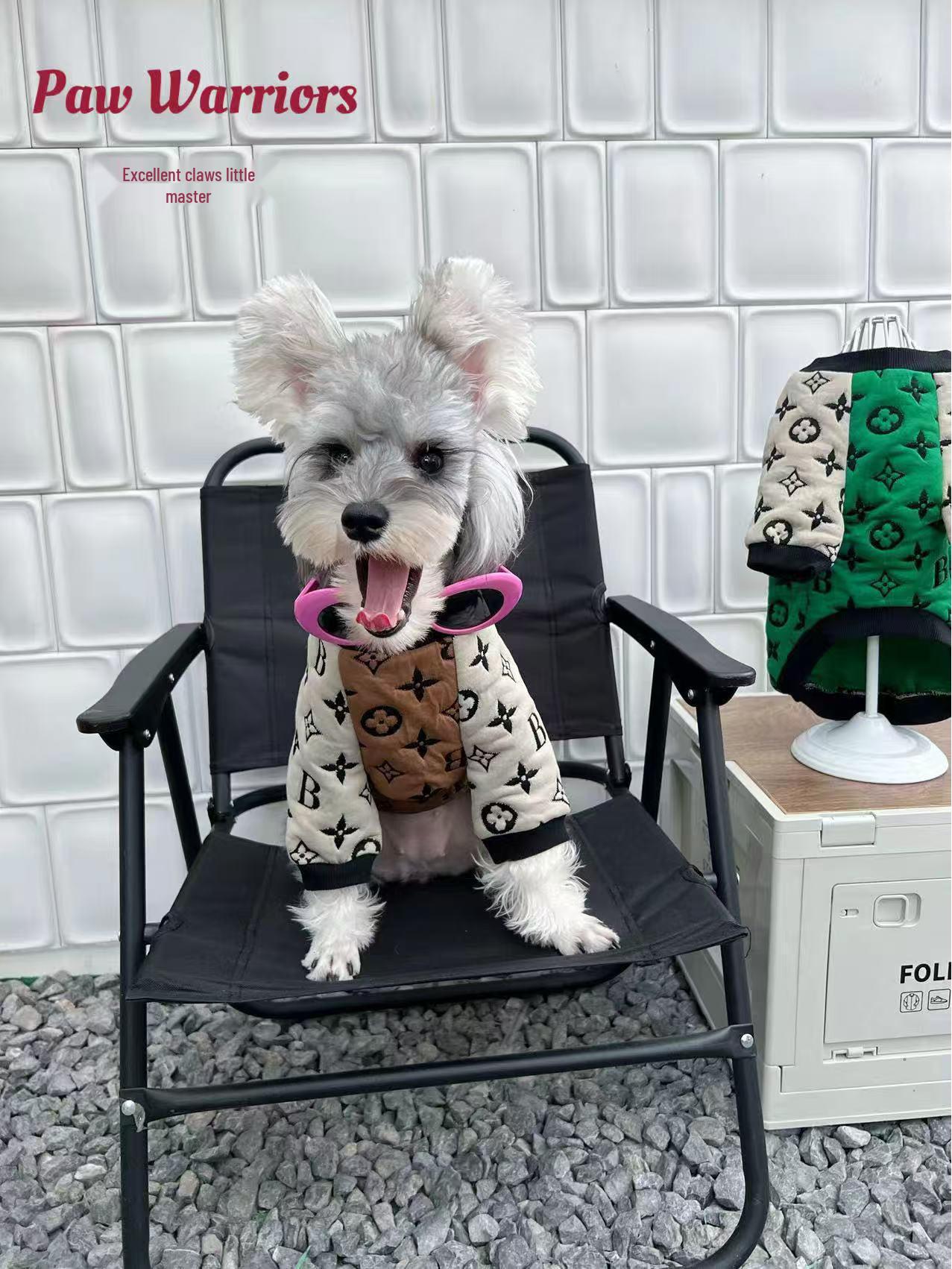 

Пэчворк хлопковое худи для питомца: Уличная одежда без рукавов для маленьких собак и кошек Size XL (Approx. 8-12 lbs)