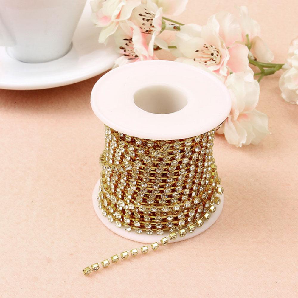 Diamond Mesh Wrap Ribbon Roll Cake Rhinestone Party Wedding Favor_Decor+,Deko Diamond Mesh Wrap Ribbon Roll Cake Rhinestone Party Wedding Favor_Decor+,Deko