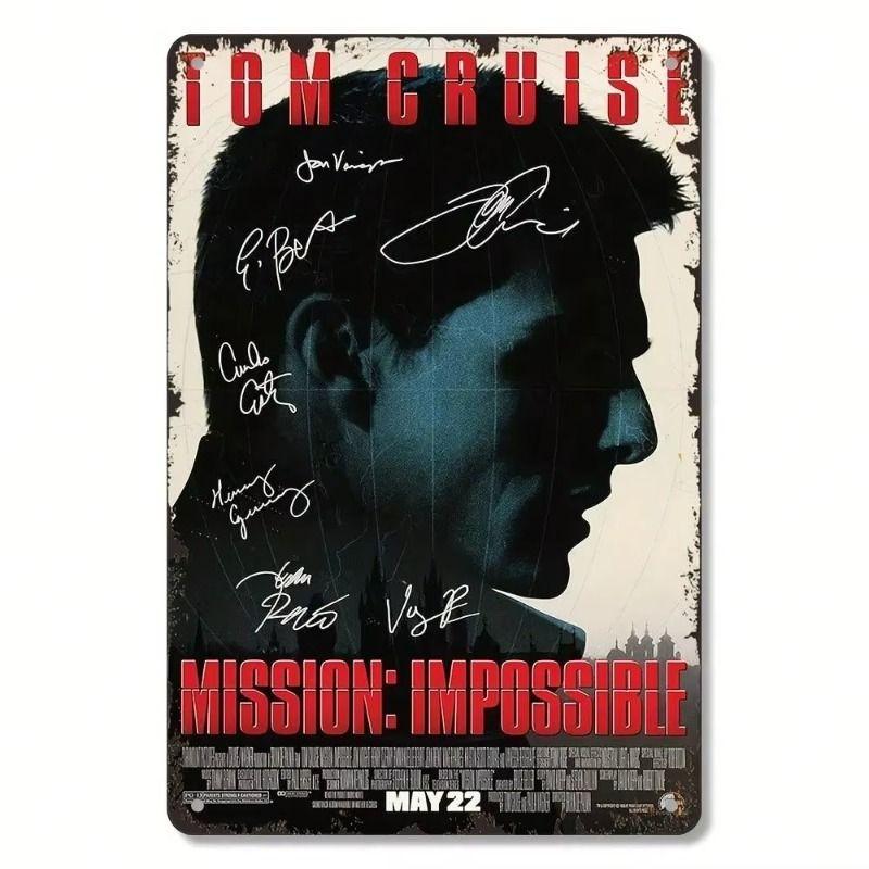 Klassisk vintage plåtmålning present till vänner rumsdekor