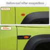 Car Fender Turn Signal Light Lamp Decoration Protective Cover For Suzuki Jimny 2019 Up Car Exterior Accessories