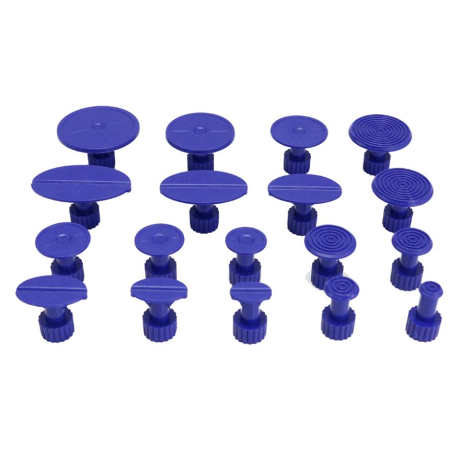 Car SUV Body Paintless Dent Repair Metal Slide Hammer Puller+18*Blue Pulling Tab