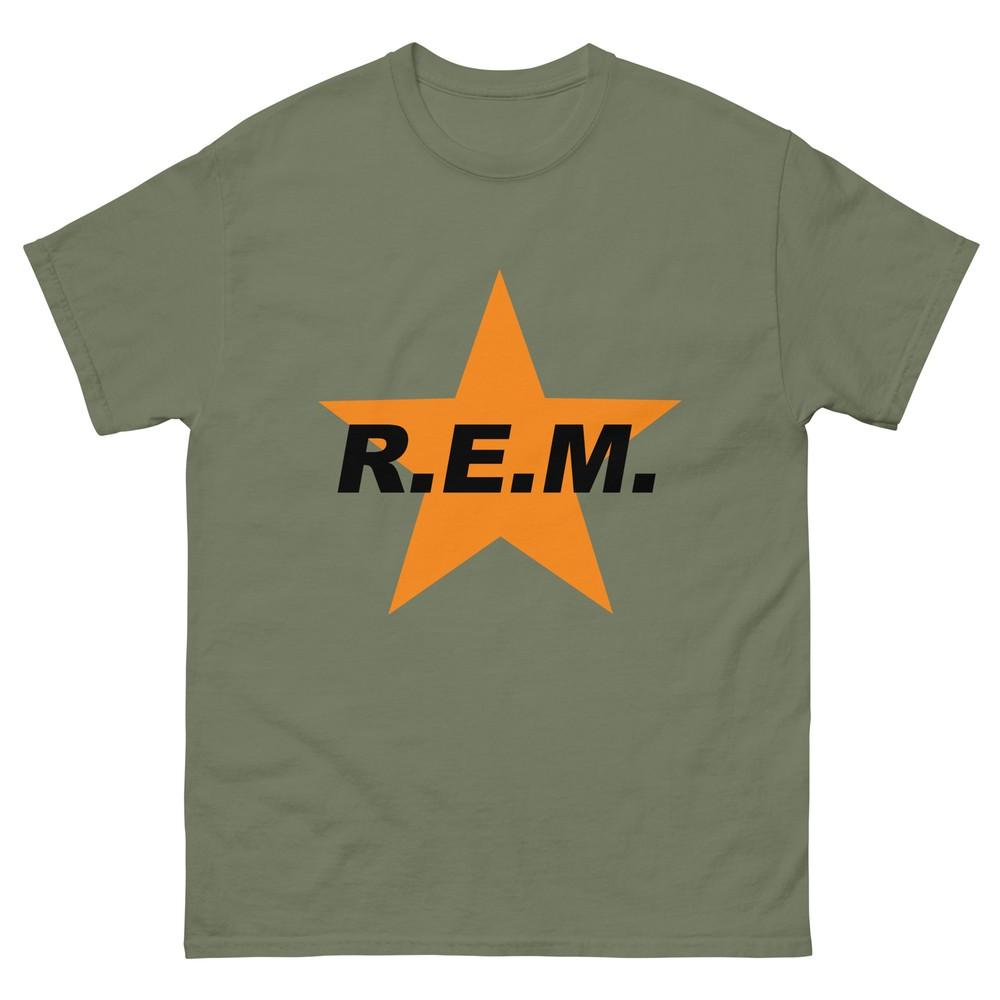 R.E.M. 90s Reproduction REM Star Vintage Style 90s Band Unisex classic tee Unisex T-Shirt XXXL