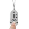 Battery Measuring Device Pocket Hearing Aid Battery Power Monitoring Tester Checker Tool Light Gray