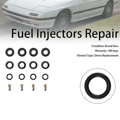 4PCS Joint torique de filtre d'étanchéité d'injecteur de carburant Convient Mazda RX-7 FC 13B Rotatif 1986-1991