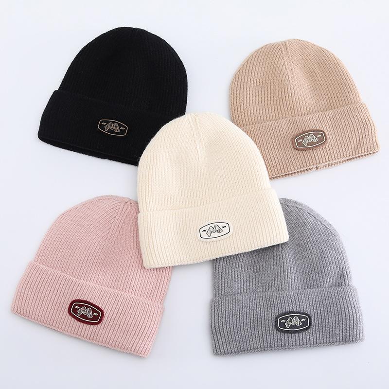 Wool Hat for Women In Autumn and Winter Warm Casual and Velvet Fashionable Hat Versatile New Knitted Hat Korean Style Thick Cold Hat