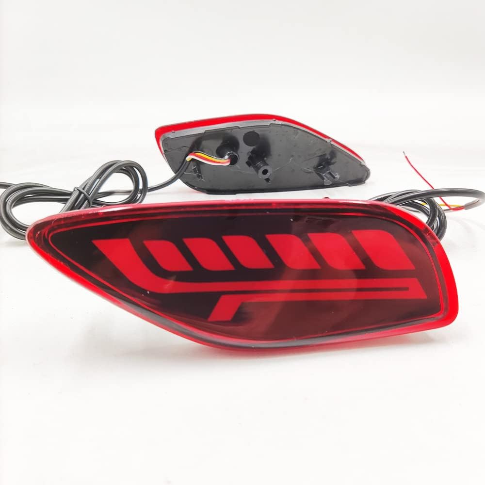 

AIVYNA 2 шт. Светодиодный задний фонарь, отражатель заднего бампера, задний противотуманный фонарь, стоп-сигнал, указатель поворота для Kia Seltos 2019 2020 2021