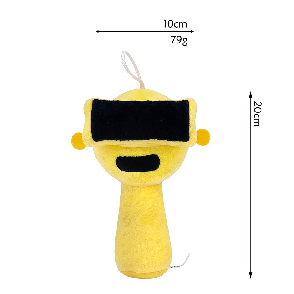 Spranky Plush Dolls, Set of 5, Character Singing Monster, Horror Game Item, Cute Room Decoration, for Children and Adults, Birthday and Christmas