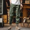 Summer New Overalls Men's Retro Industrial Style Loose Leisure Sports Outdoor Versatile Trousers