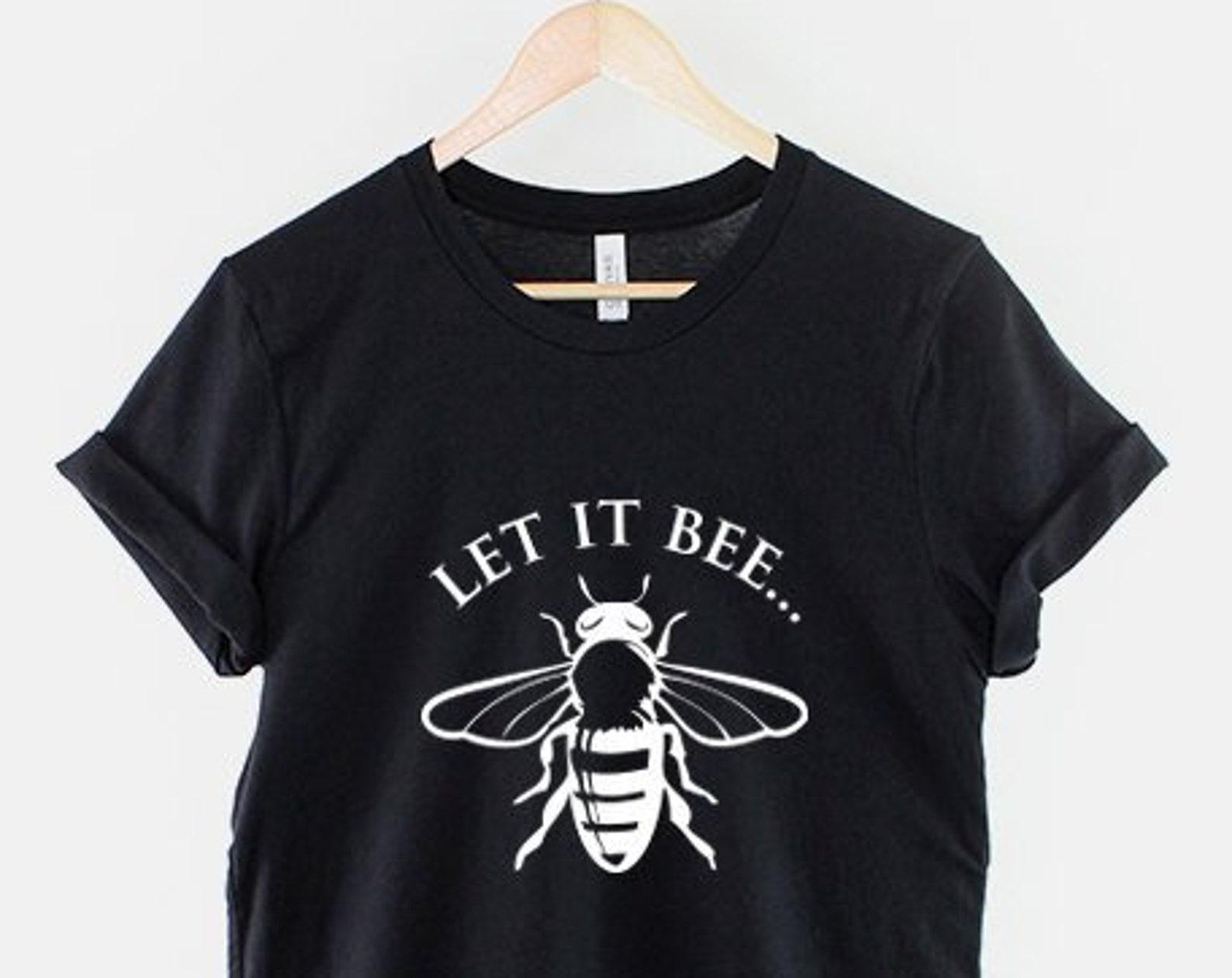 Bee Keeping Shirt: Vibrant Nature Motif, Soft Cotton, Unisex Fit Tee 2XL