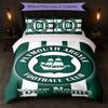 Plymouth Argyle FC Custom Name Text Bedding Set 1 Duvet Cover+2 Pillowcases Soccer Logo Personalized Gift For Special Occasion Bedroom Decor