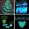 100 sztuk Kamieni Luminescencyjnych, Żywiczne Świecące Kamienie do Krajobrazu, Ścieżek Ogrodowych, Roślin w Doniczkach, Parków, Dekoracji Akwariów,