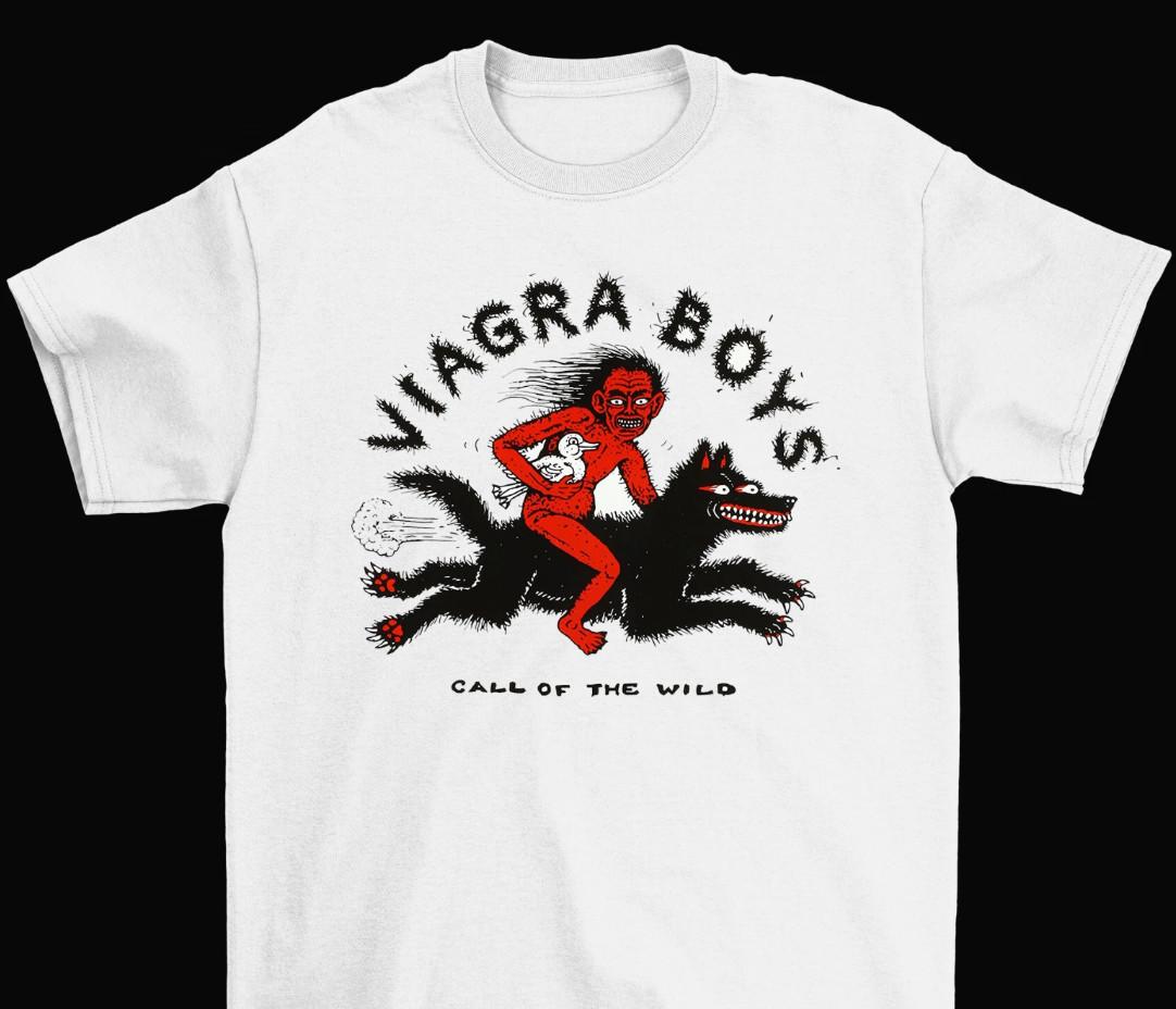 Футболка группы Viagra Boys Band Call Of The Wild размер S-5XL XXL