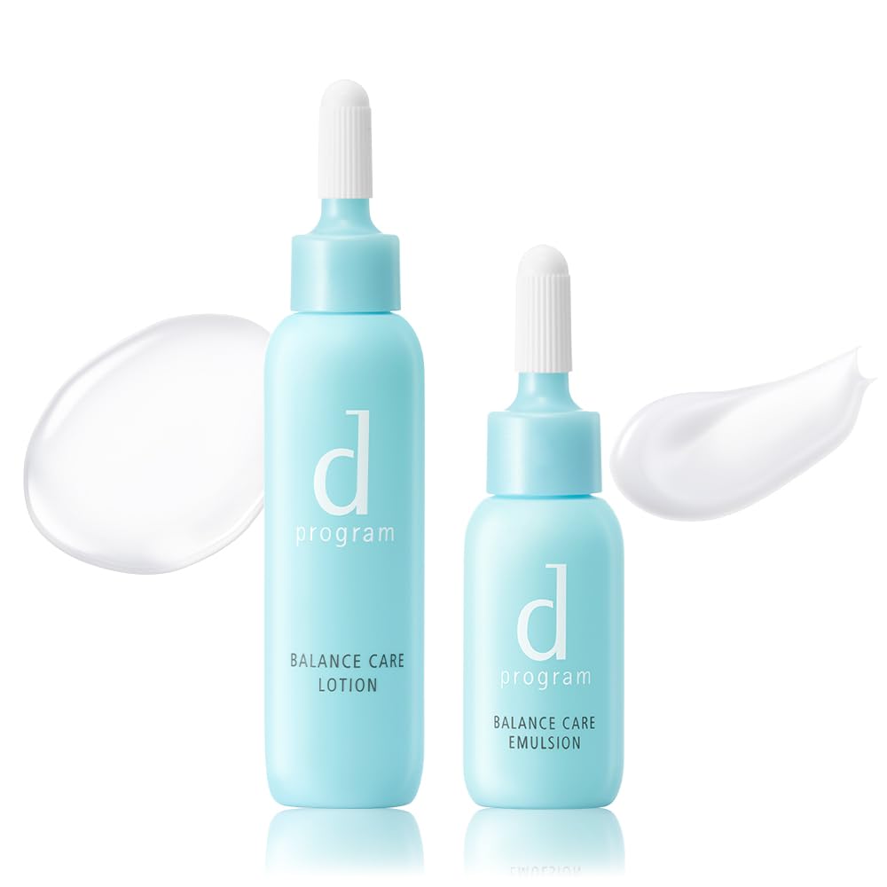 

d program Balance Care Set MB Lotion 23mL Emulsion 11mL Trial Size For Sensitive Reduces Visible Pores [Official] + 7-Day [Quasi-drug] Skin,