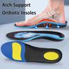 EVA Orthotic Shoe Insoles Arch Support Shock Absorption Shoe Insert Flat Foot Pads for Plantar Fasciitis Pain Relief 1Pair/2Pair