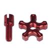 Motorcycle Modification Accessories CNC Aluminum Alloy Motorcycle Cluth Adjustment Plugs Screws for Race Large Displacement