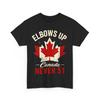 Elbows Up Canada Never 51 Canada Flag T-Shirt Mens Womens Tees Top
