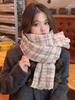New Imitation Cashmere Women Scarf Winter Ladies Vintage Plaid Warm Scarve Pashmina Mujer Female Foulard Bufanda Wrap Shawl Men